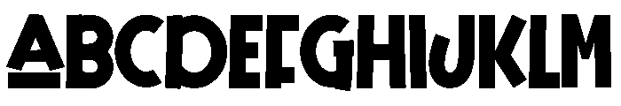 Bright Crayons Font UPPERCASE