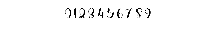 Bright Darling Font OTHER CHARS