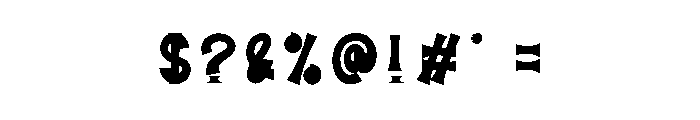 Bright Dreams Font OTHER CHARS