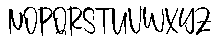 Bright Easter Font UPPERCASE