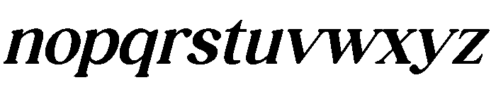 Bright Embers Italic Font LOWERCASE