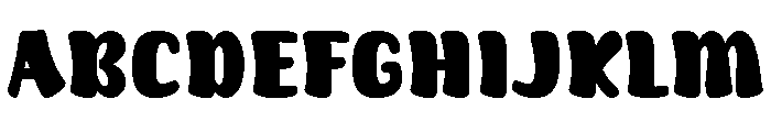 Bright Famous Font UPPERCASE