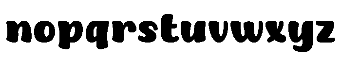 Bright Famous Font LOWERCASE