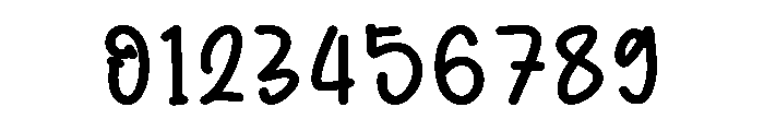 Bright Flowery Font OTHER CHARS