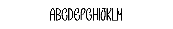 Bright Funky Font UPPERCASE