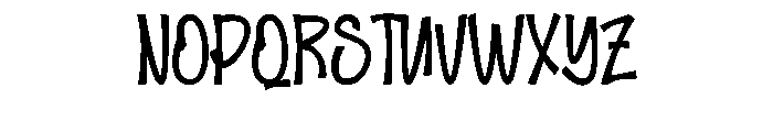 Bright Harmony1 Font UPPERCASE