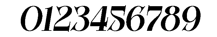 Bright Legacy Bold Italic Font OTHER CHARS