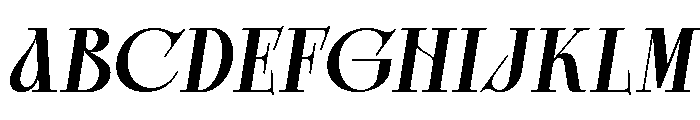 Bright Legacy Bold Italic Font UPPERCASE