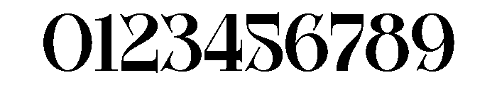 Bright Legacy Bold Font OTHER CHARS