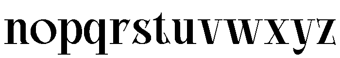 Bright Legacy Bold Font LOWERCASE