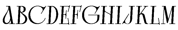Bright Legacy Light Italic Font UPPERCASE