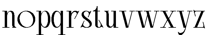 Bright Legacy Light Font LOWERCASE