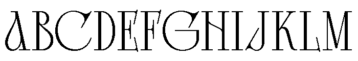 Bright Legacy Thin Italic Font UPPERCASE