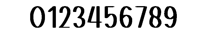 Bright March Font OTHER CHARS