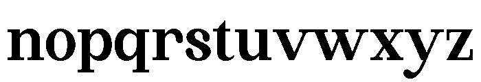 Bright Module Regular Font LOWERCASE