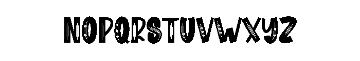 Bright Moon Font UPPERCASE
