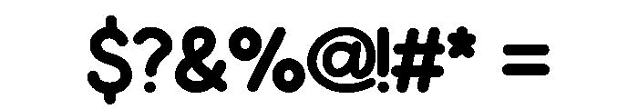 Bright Morning Regular Font OTHER CHARS