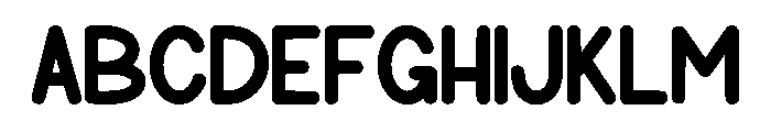 Bright Morning Regular Font UPPERCASE
