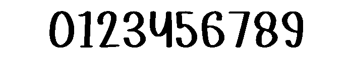Bright Night Regular Font OTHER CHARS