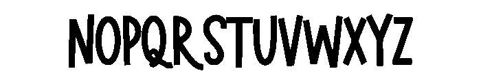 Bright Orchard Font UPPERCASE