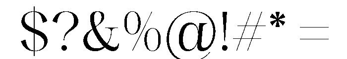 Bright Pasqia Regular Font OTHER CHARS