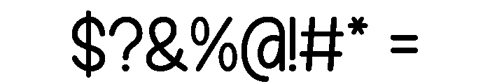 Bright Pumpkin Font OTHER CHARS