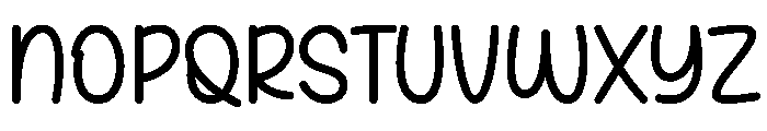 Bright Pumpkin Font UPPERCASE