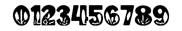 Bright_Retro Font OTHER CHARS