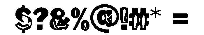 Bright_Retro Font OTHER CHARS