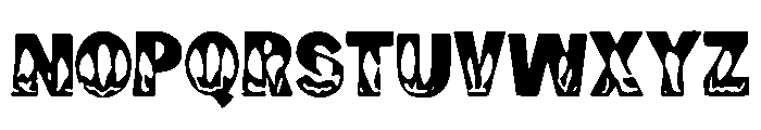 Bright_Retro Font UPPERCASE