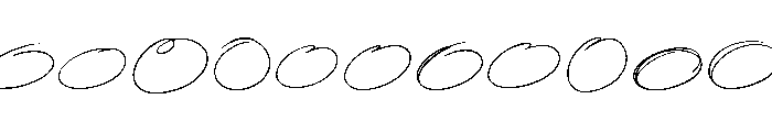 Bright Romance Swash Font LOWERCASE