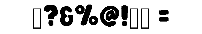 Bright School Regular Font OTHER CHARS