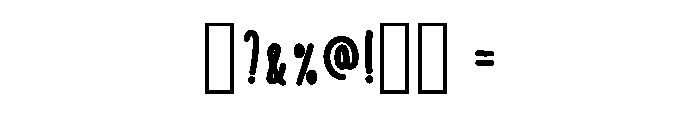 Bright Season Regular Font OTHER CHARS