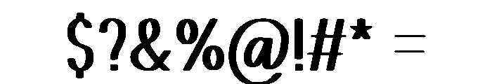 Bright Spirit Font OTHER CHARS