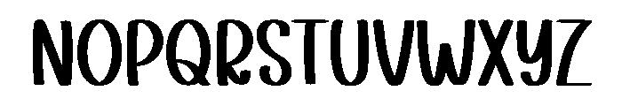 Bright Spirit Font LOWERCASE