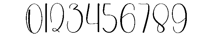 Bright Standar Font OTHER CHARS