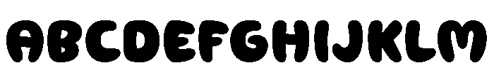 Bright Student Font UPPERCASE