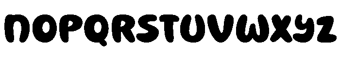Bright Student Font UPPERCASE