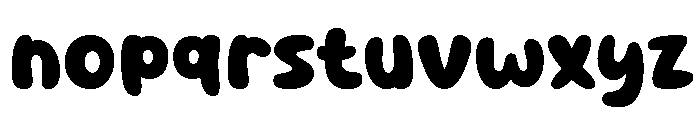 Bright Student Font LOWERCASE