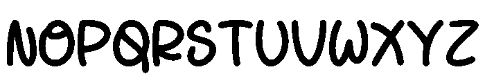 Bright Summer Regular Font UPPERCASE