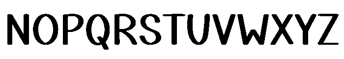 Bright Sunday Regular Font UPPERCASE