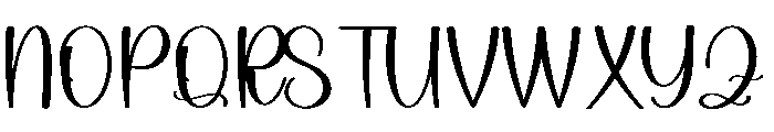 Bright Sunlight Font UPPERCASE