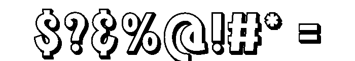 Bright Woman Combo Font OTHER CHARS