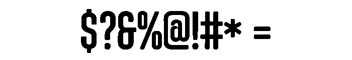 BrightType Font OTHER CHARS