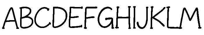 Brightara Font UPPERCASE