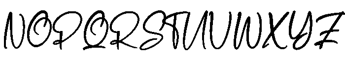 Brighte Font UPPERCASE