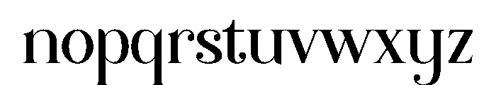 Brighter Christmas Regular Font LOWERCASE