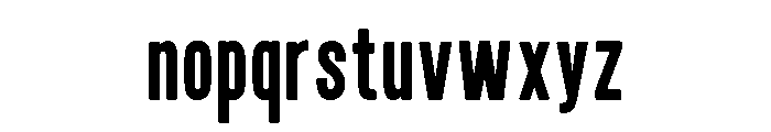 Brightform Regular Font LOWERCASE