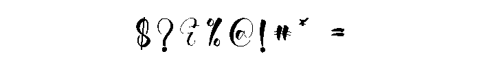 Brighting Font OTHER CHARS