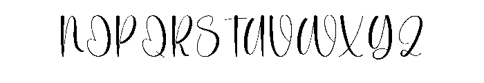Brighting Font UPPERCASE